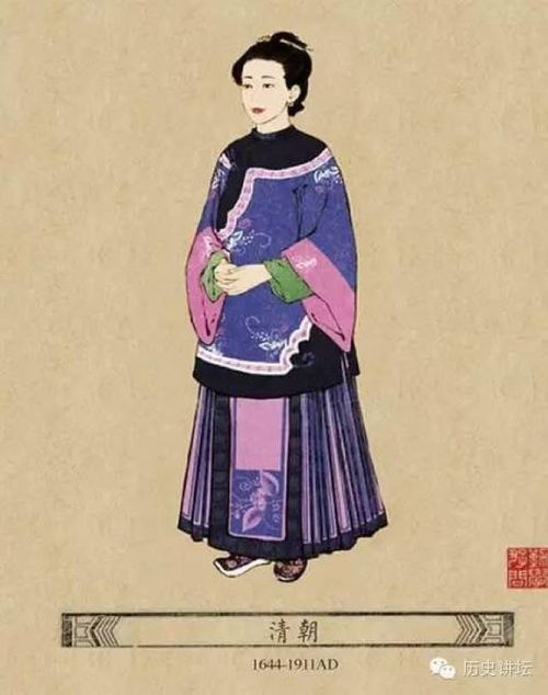 中國(guó)歷代女子服飾變遷史 ,大美