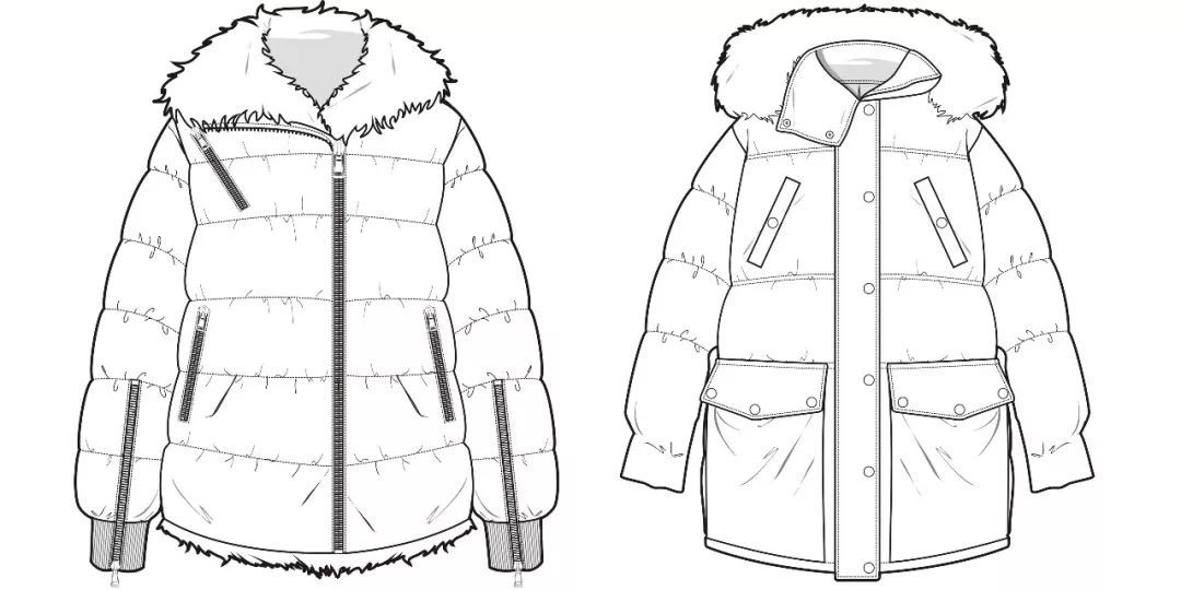 女裝款式圖合集禮包 1500款高清服飾款式圖免費領(lǐng)取